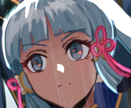 綺麗なアイコン描きます SNSに雰囲気のあるアイコンを！ イメージ2