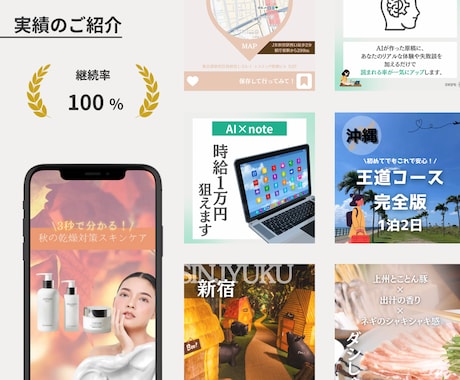 半額モニター 【限定3社】インスタ運用代行します 1ヶ月徹底設計＆PDCAでプロが「ほぼ丸投げ」で伴走する イメージ2