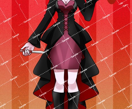 配信アプリ【IRIAM】等に使える立ち絵を描きます 動作確認済みの立ち絵を納品します。 イメージ2