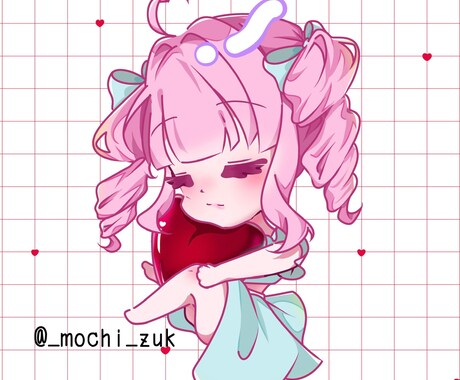 ミニキャラ描きます 活動者様向けの可愛いミニキャライラストを描いています。 イメージ1