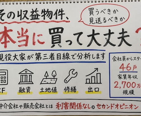 その収益物件、買って大丈夫か現役大家が分析します 年収500万円台からの会社員大家が実体験から購入判断します イメージ1