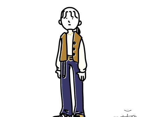 お気に入りのお洋服をイラストにします あのお洋服が自分だけのアイコンに！！ イメージ2