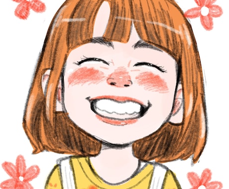 大切な家族・ペットのかわいい似顔絵データ制作します スマホの壁紙や、ハガキサイズに印刷して飾るのにもぴったり！ イメージ2