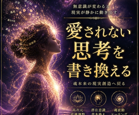 恋愛がうまくいく意識へ変えます 潜在意識を書き換え現実修正を行います イメージ1