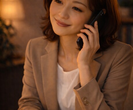 短時間でも優しく丁寧にお話聞きます １分からでも安心して話せる電話相談 イメージ1