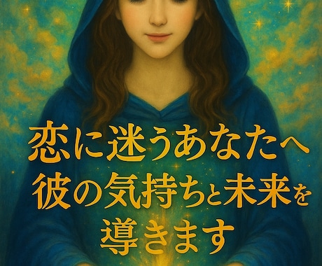 恋に迷うあなたへ。彼の気持ちと未来を導きます 【忖度なしで占います】霊感タロットにより前向きで幸せな未来へ イメージ1