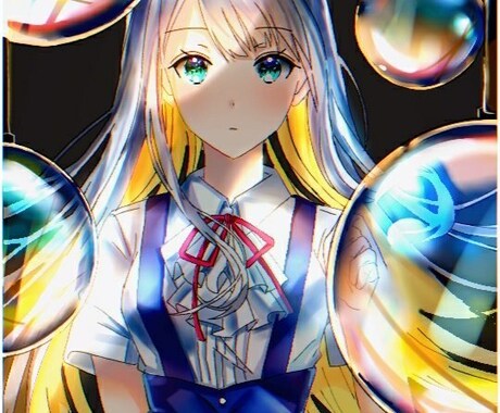 SNSのアイコンやイラスト描きます 可女の子のイラストを中心としたあなた用のイラストを描きます。 イメージ2