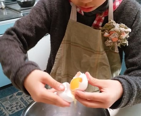 子どもが作れる、ひらがなレシピをお届けします モンテッソーリメソッドでのお料理のやりかたもアドバイスします イメージ2