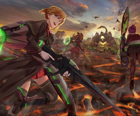 ご希望のイラストを製作します 頭の中のイメージをイラストで表現してみませんか？ イメージ2