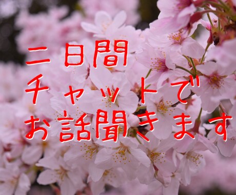 二日間のトークでご相談にのります 波瀾万丈な人生の経験者。お気軽にどうぞ♪ イメージ1