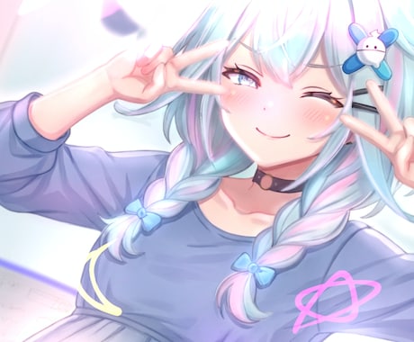 キャラクターイラスト描きます イメージ1