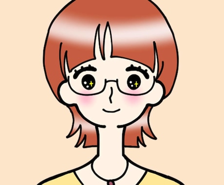 ほんわか可愛い女の子のSNSアイコン描きます 優しい表情・雰囲気を大切に、印象に残るアイコン制作をします！ イメージ2