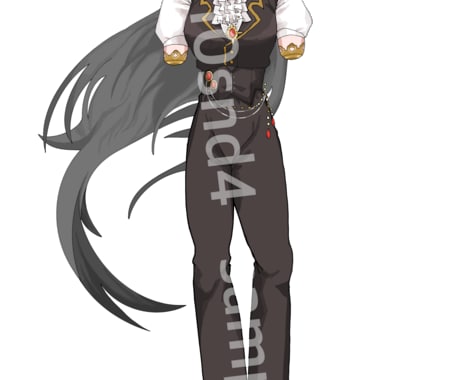 デザインからも可〇キャラクター立ち絵描きます デザインも含めて描くのも、元デザインからでも。 イメージ2