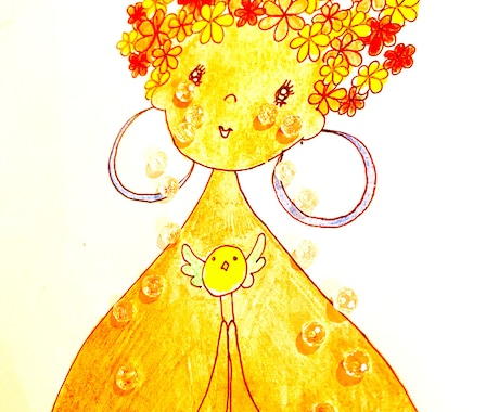 絵本の様な暖かい世界を描きます ❇︎ 心に響くキャラクター　❇︎ イメージ2