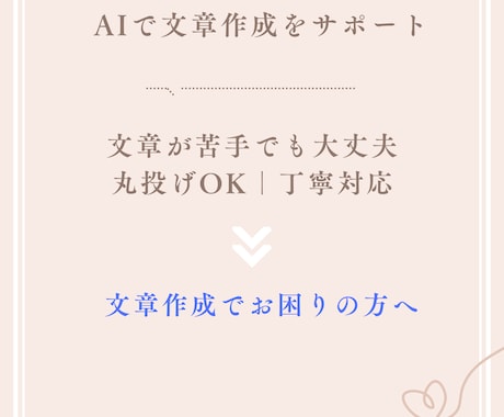 AIを活用して、文章作成をサポートします わかりやすく、伝わりやすい文章作成をサポートします。 イメージ1