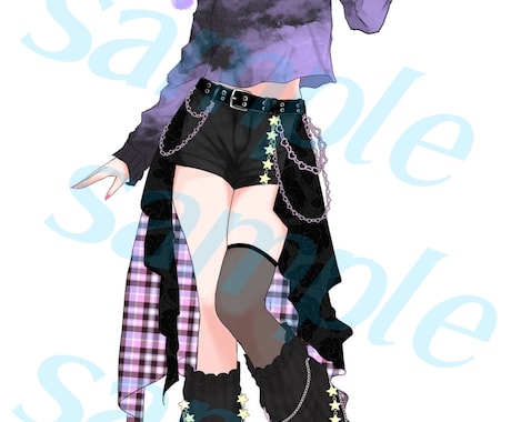 5名様限定で低価格で立ち絵イラスト描きます IRIAMやTRPG、グッズ用の立ち絵イラスト描きます！ イメージ2