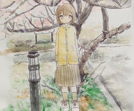 思い出の場所、イラストにします イメージ1