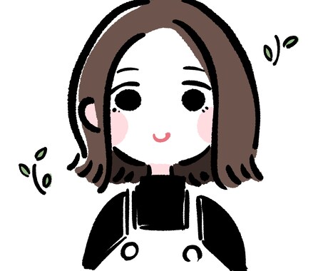 ゆるくかわいい似顔絵イラストを作成します シンプルな絵柄で見た人がほっこりするようなイラストです! イメージ2