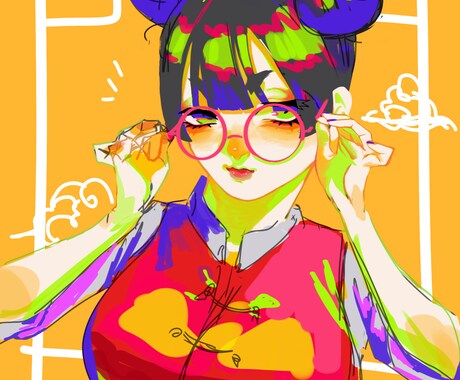 彩度高めのイラスト描きます ポップかつ繊細なイラストをお求めのあなたへ！ イメージ2