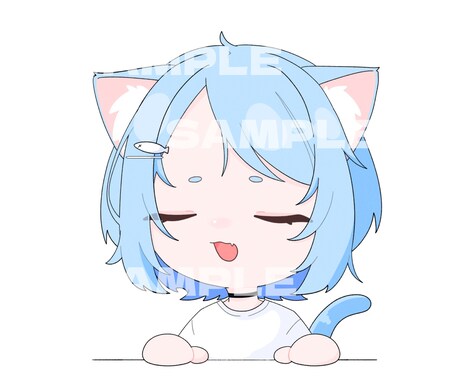 可愛いデフォルメイラスト描きます バストアップまで！商用利用OKです◎ イメージ2