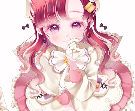 通常イラスト制作承ります キャラクターや活動者様の魅力を最大限に活かします！ イメージ1
