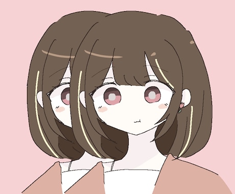 可愛いSNSアイコンイラストをお描きします イメージ1