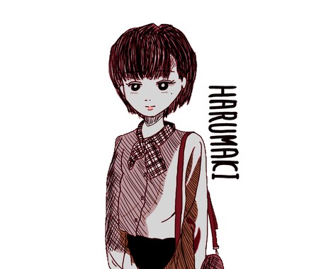 自分のアイコンのようなイラストをご提供します アイコンやプロフィールにお使いください！ イメージ2