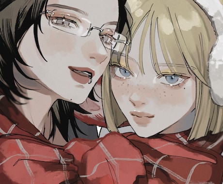 理想の男･女、描きます 《厚塗り》あなたの理想のビジュアルの人物イラスト描きます！ イメージ2