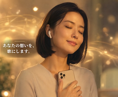 サービス紹介や自己紹介のテーマソングを制作します ♪ あなただけのエピソード。そこから丁寧に詞を紡ぎます。 イメージ1