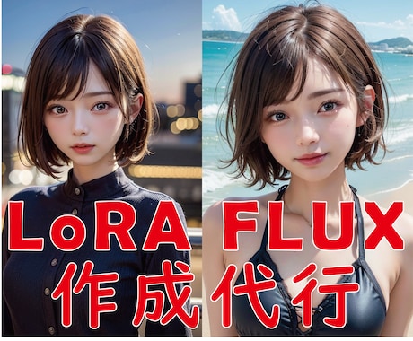 人物やキャラクター、画風のLoRAを作成します 最新AIモデルに対応したLoRAもご依頼可能！ イメージ1