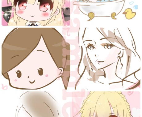 アイコン　商用　イメージ　イラスト作成します いろんな絵柄、塗り方で作成できます。女性以外でもOK イメージ1