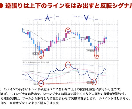 バイナリー反転分析最強ツールを提供します 初心者でも使える！シンプルながらあらゆる反転を読み取るツール イメージ2