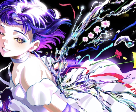 パキッと見やすいイラストを作成いたします 絵柄寄せ可！生き生きとしたイラストを描きます！ イメージ2