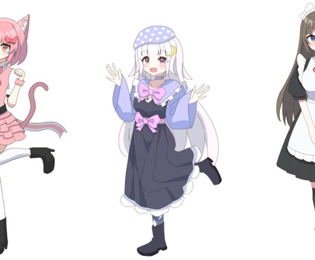 かわいい美少女イラスト描きます SNSのアイコン・サムネイル・立ち絵などに！ イメージ2