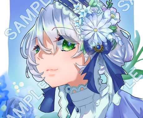 修正回数無制限☆かわいいアイコン作成します イメージ1