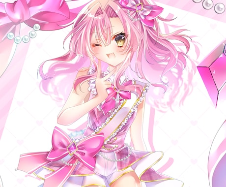 可愛い萌え系イラスト描きます 少し懐かしいような可愛い女の子描きます！ イメージ2