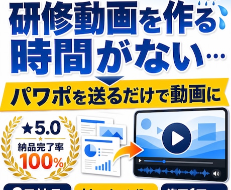 パワポをAIナレーション動画にします イメージ1