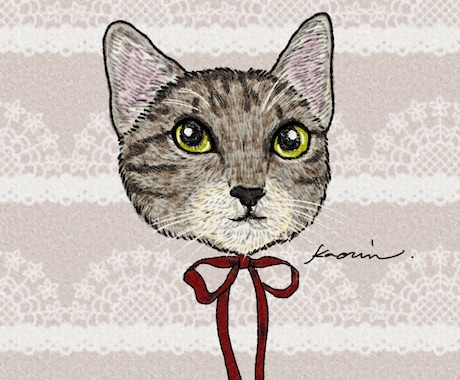 ペット・人物画をデジタルイラストで描きます イメージ1