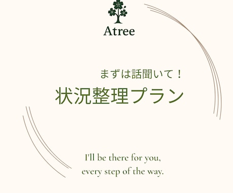 混乱している気持ちを整理する対話をします 家族や自分の病気でこれからが見えない方の状況整理をします！ イメージ1