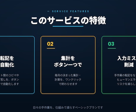 ベーシック｜Excelの面倒な作業を自動化します マクロ・VBAで時短｜転記や集計の手作業をなくします イメージ2