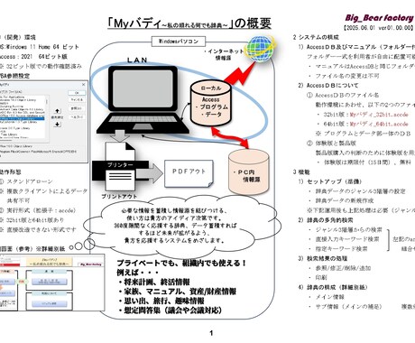 Access/Excelで業務改善をお手伝いします 体験版で事前確認できるから安心！！ イメージ1