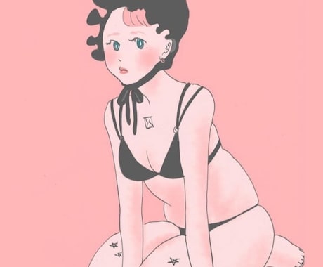 おしゃれでやわらかな雰囲気のイラストを描きます イメージイラストなどにどうぞ。 イメージ1