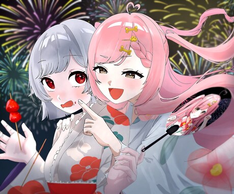 先着5名様限定！可愛い女の子イラスト描きます 安くてかわいい！今だけ限定イラスト イメージ1