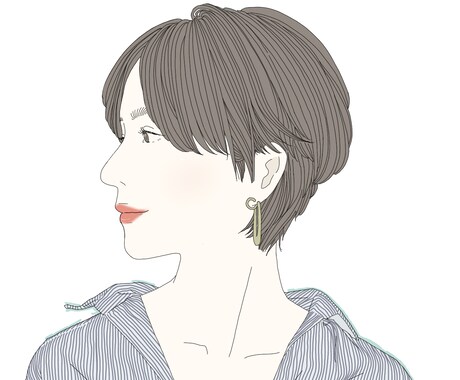 お洒落な手書きイラストをリーズナブルにご提供します SNSのアイコン、プレゼント等何にでもご利用可能です！ イメージ2