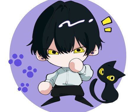 バストアップアイコン、SD、一枚絵描きます 可愛いも、かっこいいも、キャラクターの魅力を惹き出します！ イメージ2