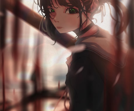 個性のあるイラストを描きます 少し闇のある可愛い絵を描かせてください イメージ2