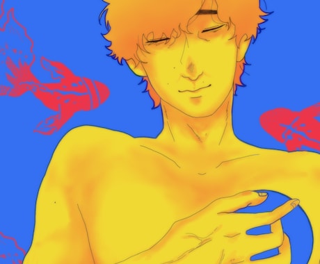 SNSのアイコンを作成いたします 重厚感のある厚塗りで目を引くアイコンに イメージ2