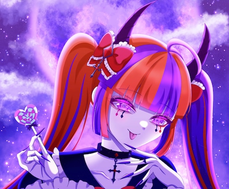 アイコンや1枚絵を描きます アイコンと1枚絵承ります！詳しくはサンプル画像をご参考下さい イメージ1