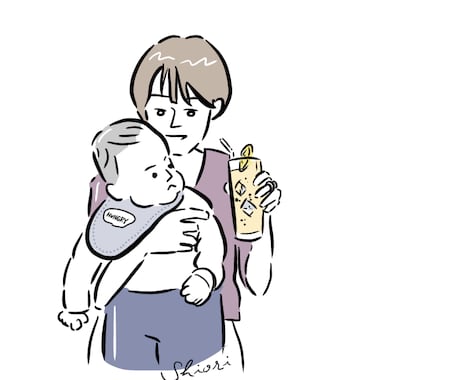 シンプルで大人おしゃれアイコン描きます お写真を大人おしゃれなイラストに仕上げます。 イメージ2