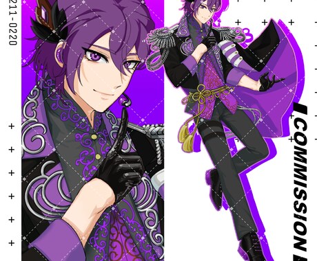 TRPG・IRIAMなど！立ち絵を制作いたします 男性キャラクター・筋肉の描写・細かな装飾が得意です！ イメージ2